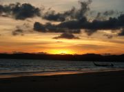 Sunset on Ao Nang Beach7