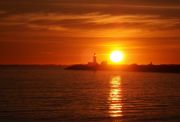 Sunset in Perth.