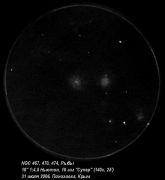 NGC 467, 470, 474