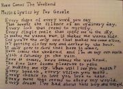 here comes the weekend 600