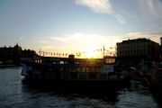 Stockholm at sunset