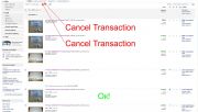 Cancel Transaction