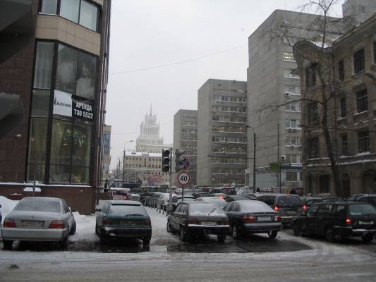 La vue de la rue 1-er Brestskaya