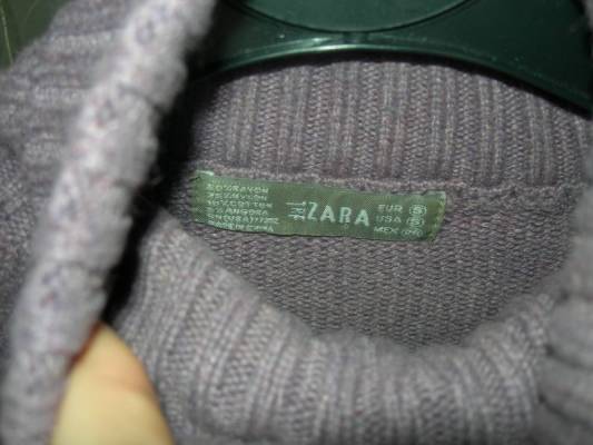 свитер фиолетовый Zata ярлычек