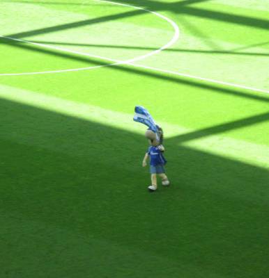 Gelsenkirchen, 10/05/08, Schalke Stadium, before the match Schalke vs Eintracht