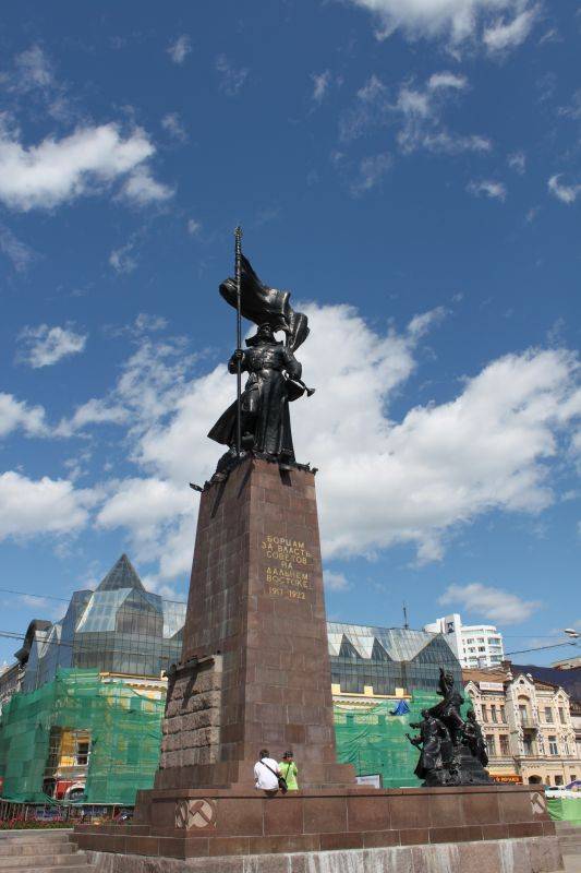 Борцам за власть советов на  Дальнем Востоке