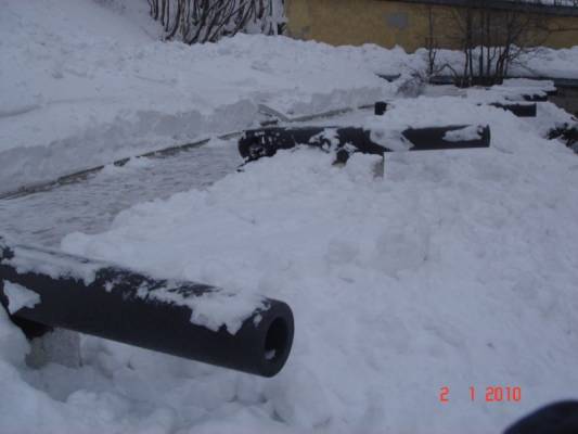 Guns In Snow