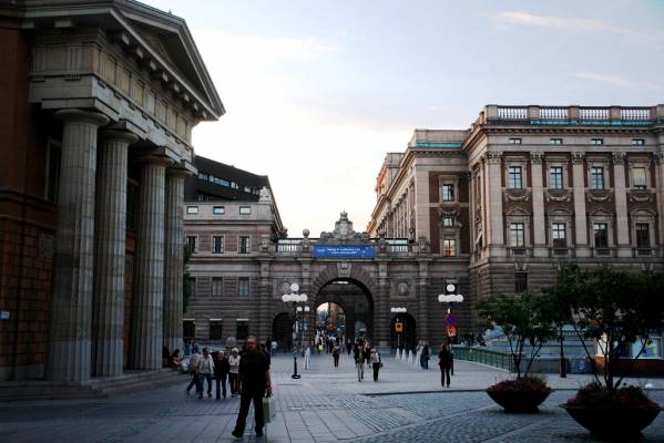 classical buildings...
