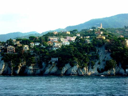 on a way to Cinque terre