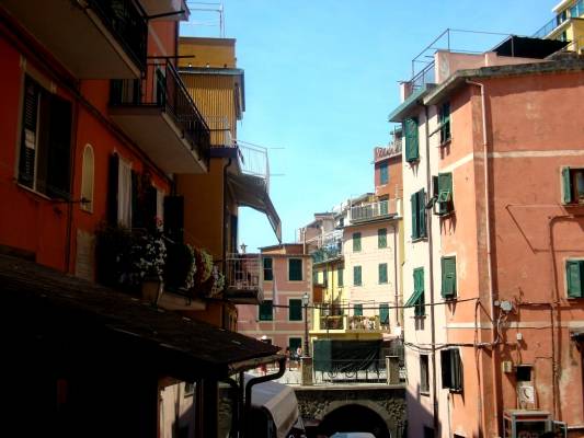 in Cinque terre