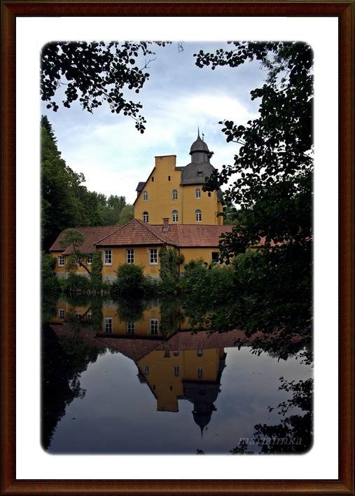 Schloss Holte mit Rahmen